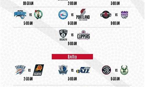 nba今日赛程cctv5_nba今日赛程回放